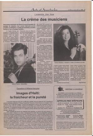 Le Soleil de Colombie-Britannique, May 27, 1994, page 9