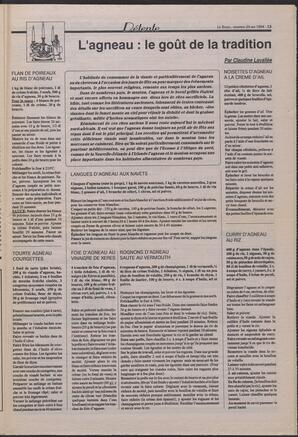 Le Soleil de Colombie-Britannique, May 20, 1994, page 13
