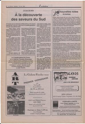Le Soleil de Colombie-Britannique, May 13, 1994, page 6