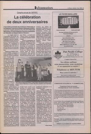 Le Soleil de Colombie-Britannique, May 6, 1994, page 5