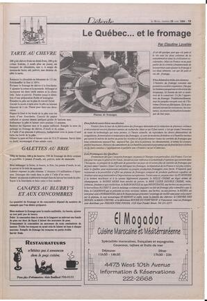 Le Soleil de Colombie-Britannique, April 29, 1994, page 13