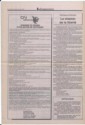 Le Soleil de Colombie-Britannique, April 22, 1994, page 6