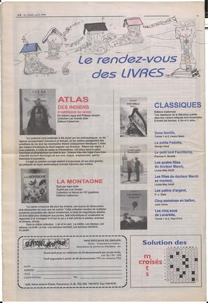 Le Soleil de Colombie-Britannique, April 1, 1994, page 23