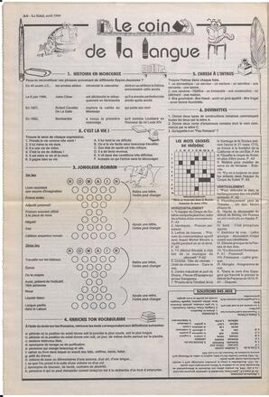 Le Soleil de Colombie-Britannique, April 1, 1994, page 21