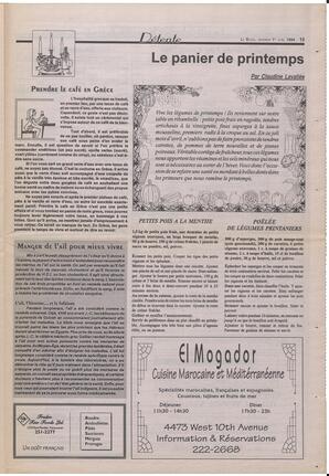 Le Soleil de Colombie-Britannique, April 1, 1994, page 13