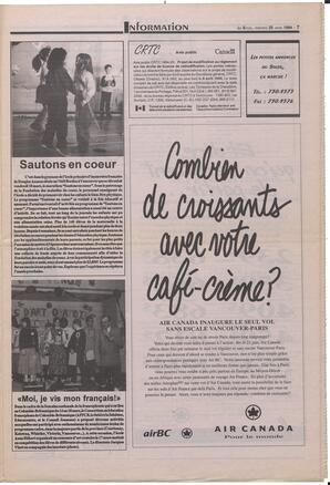 Le Soleil de Colombie-Britannique, March 25, 1994, page 7