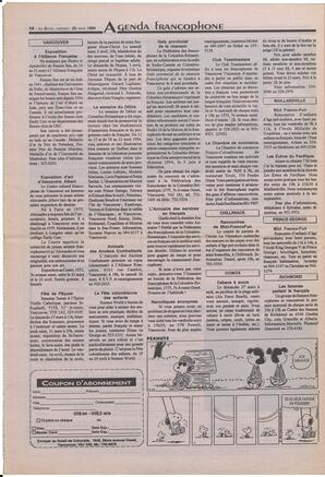 Le Soleil de Colombie-Britannique, March 25, 1994, page 14