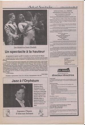 Le Soleil de Colombie-Britannique, March 25, 1994, page 13