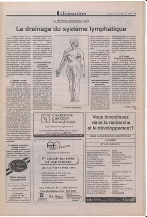 Le Soleil de Colombie-Britannique, March 25, 1994, page 11