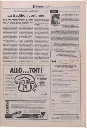 Le Soleil de Colombie-Britannique, March 11, 1994, page 3