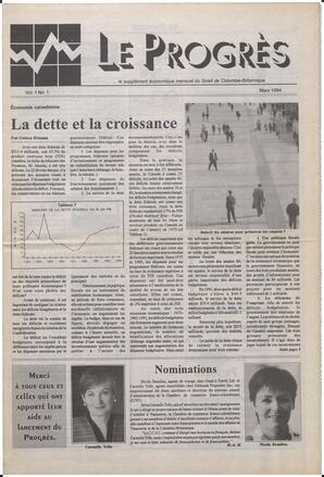 Le Soleil de Colombie-Britannique, March 11, 1994, page 13