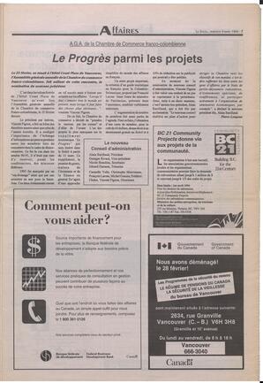 Le Soleil de Colombie-Britannique, March 4, 1994, page 7