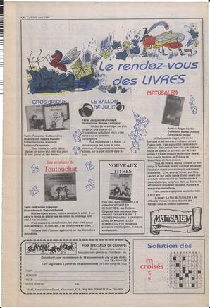 Le Soleil de Colombie-Britannique, March 4, 1994, page 23