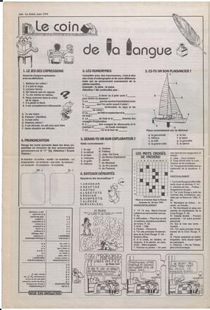 Le Soleil de Colombie-Britannique, March 4, 1994, page 21