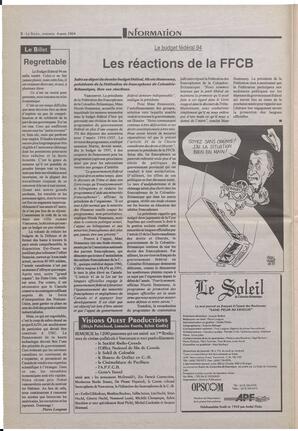 Le Soleil de Colombie-Britannique, March 4, 1994, page 2