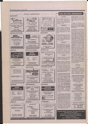 Le Soleil de Colombie-Britannique, March 4, 1994, page 16