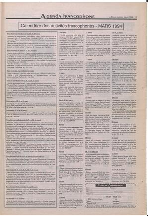 Le Soleil de Colombie-Britannique, March 4, 1994, page 11
