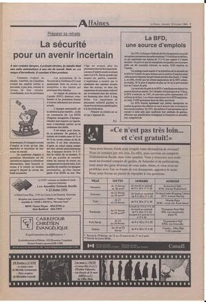 Le Soleil de Colombie-Britannique, February 18, 1994, page 7
