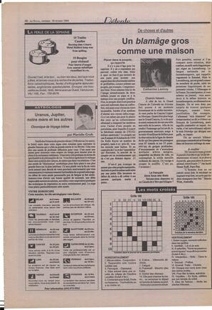 Le Soleil de Colombie-Britannique, February 18, 1994, page 12