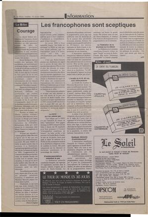 Le Soleil de Colombie-Britannique, February 11, 1994, page 2