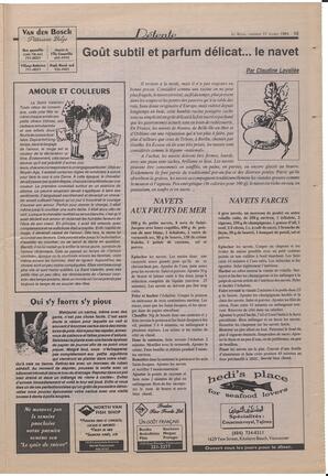 Le Soleil de Colombie-Britannique, February 11, 1994, page 13