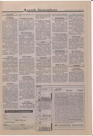 Le Soleil de Colombie-Britannique, February 11, 1994, page 11