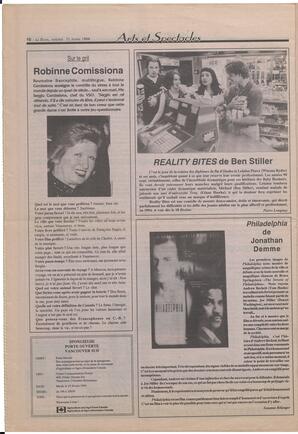 Le Soleil de Colombie-Britannique, February 11, 1994, page 10