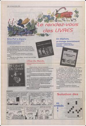 Le Soleil de Colombie-Britannique, February 4, 1994, page 19
