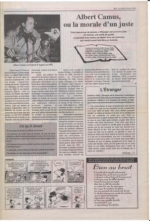 Le Soleil de Colombie-Britannique, February 4, 1994, page 15
