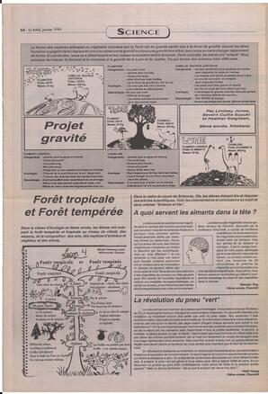 Le Soleil de Colombie-Britannique, January 14, 1994, page 9