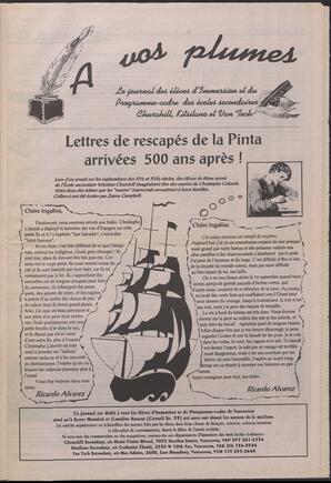 Le Soleil de Colombie-Britannique, January 14, 1994, page 7