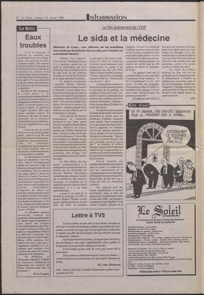 Le Soleil de Colombie-Britannique, January 14, 1994, page 2