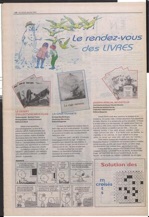 Le Soleil de Colombie-Britannique, January 7, 1994, page 23