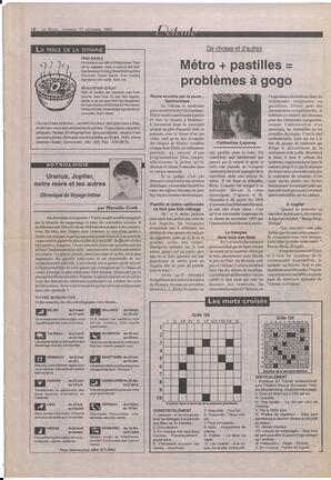 Le Soleil de Colombie-Britannique, December 17, 1993, page 18