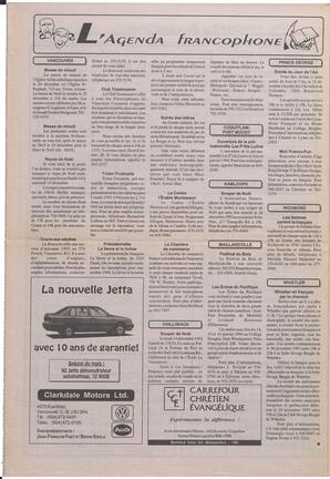 Le Soleil de Colombie-Britannique, December 17, 1993, page 12