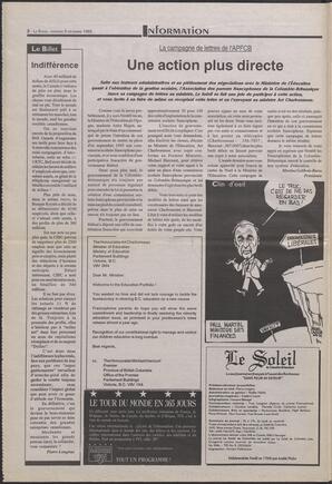 Le Soleil de Colombie-Britannique, December 3, 1993, page 2