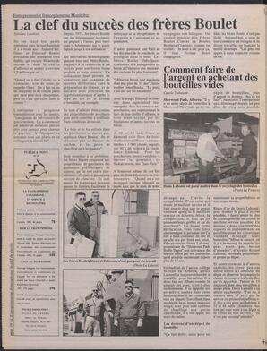 Le Soleil de Colombie-Britannique, October 22, 1993, page 26