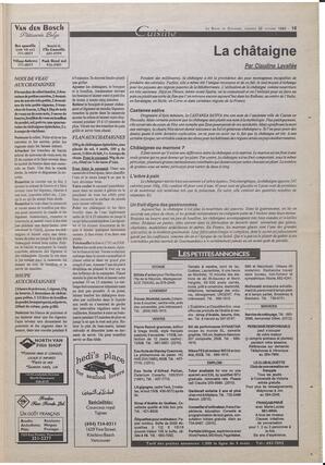 Le Soleil de Colombie-Britannique, October 22, 1993, page 15