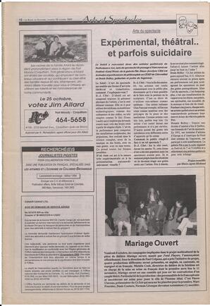 Le Soleil de Colombie-Britannique, October 15, 1993, page 12