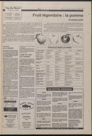 Le Soleil de Colombie-Britannique, October 8, 1993, page 15