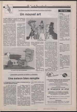 Le Soleil de Colombie-Britannique, October 1, 1993, page 17