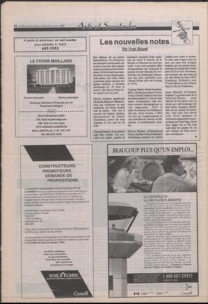 Le Soleil de Colombie-Britannique, October 1, 1993, page 16