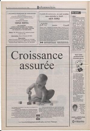 Le Soleil de Colombie-Britannique, September 24, 1993, page 6
