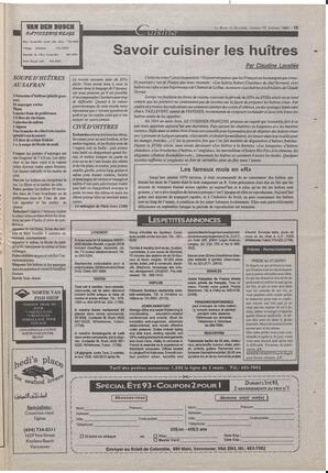 Le Soleil de Colombie-Britannique, September 17, 1993, page 15
