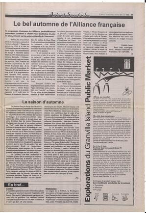 Le Soleil de Colombie-Britannique, August 27, 1993, page 11