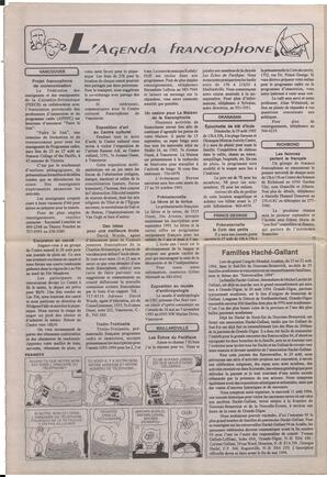 Le Soleil de Colombie-Britannique, August 27, 1993, page 10