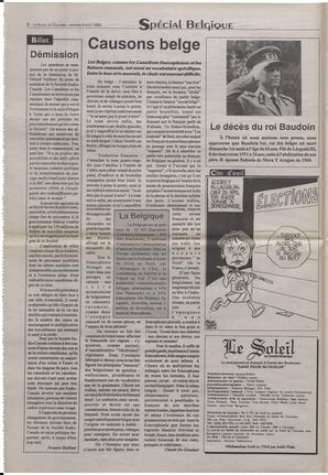 Le Soleil de Colombie-Britannique, August 6, 1993, page 2