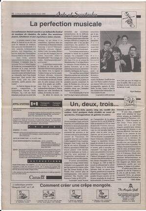 Le Soleil de Colombie-Britannique, August 6, 1993, page 10