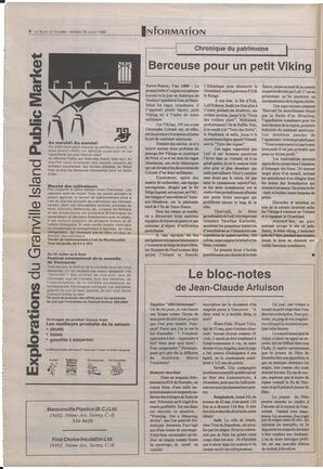 Le Soleil de Colombie-Britannique, July 30, 1993, page 6