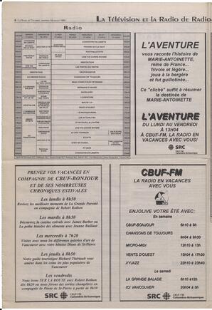 Le Soleil de Colombie-Britannique, July 6, 1993, page 8